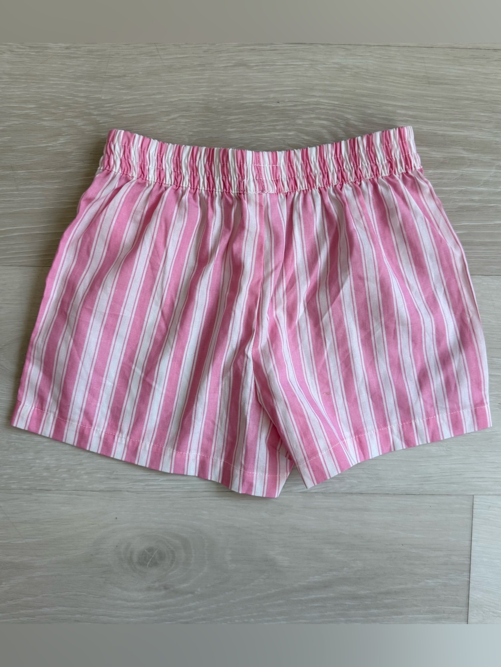 GRAYSON MINI Pink Striped Shorts NWT 5T Scandi Style - Picture 5 of 6